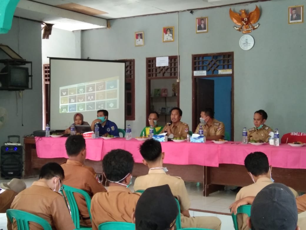 Kabupaten Mesuji:Rapat Evaluasi Perubahan APBDes Kecamatan Mesuji Timur