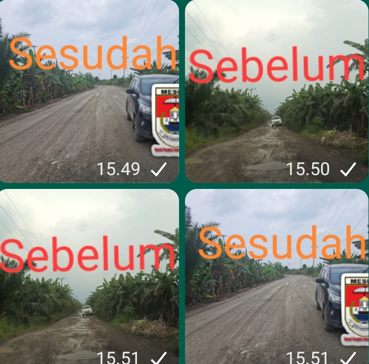 Sulap Jalan Berlumpur, Sulpakar Tidak Berfikir Panjang di Kabupaten Mesuji