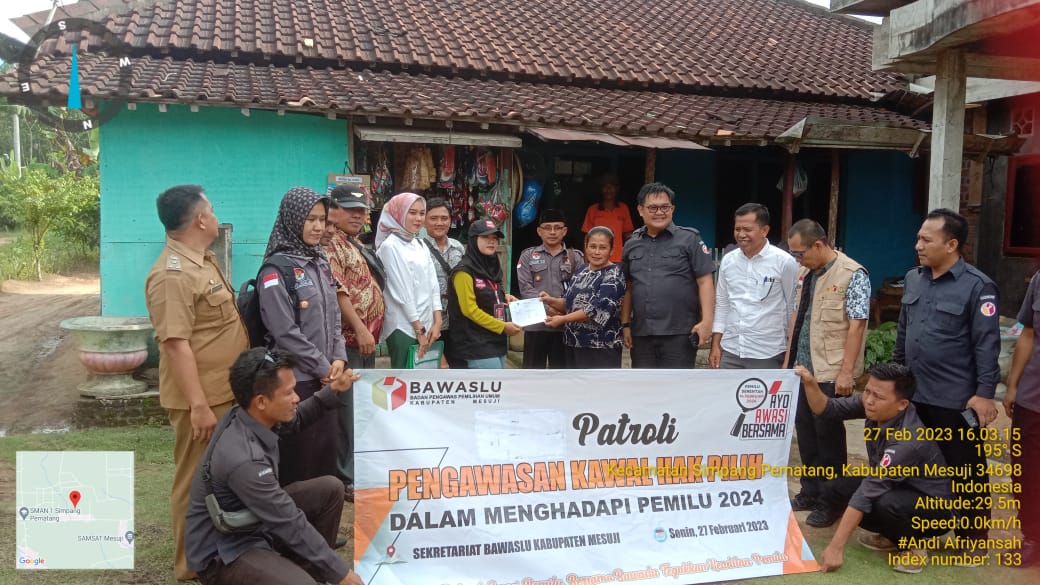 Kejutan Anggota Bawaslu Provinsi Lampung di Kabupaten Mesuji